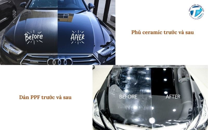 Ứng dụng thực tế của dán PPF và phủ Ceramic